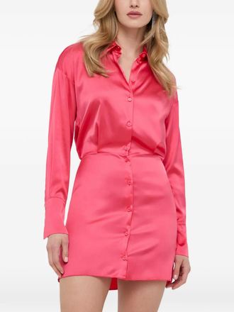 Patrizia Pepe Mini-jurk met knopen - Roze