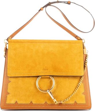 Chlo&eacute; Borsa a spalla in pelle - Marrone