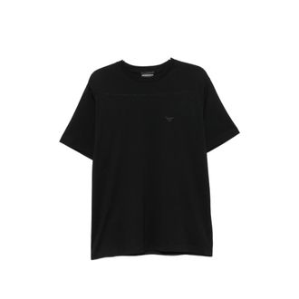 Emporio Armani Logo-embroidered T-shirt
