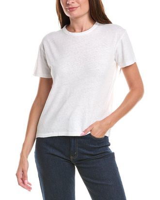 Officine G&eacute;n&eacute;rale Officine Generale Lara Linen-Blend T-Shirt