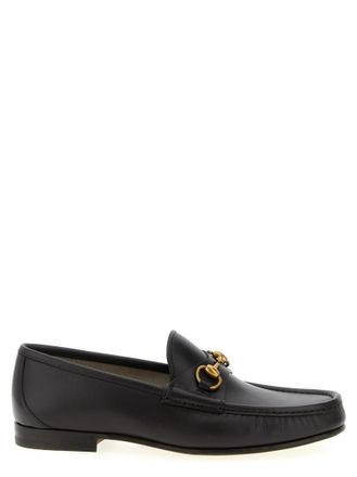 Gucci Dark Brown Leather Loafers