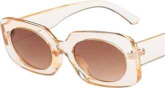 Generic Square Retro Street Shot Fashion Sunglasses Men and For Women Outdoors (Color : E, Size : 1) 2026