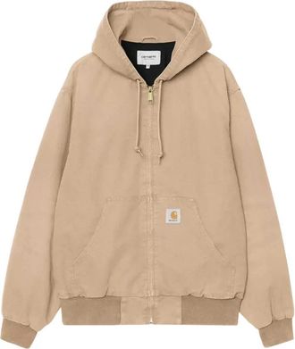 Carhartt Work in Progress OG Active Jacket - Heren - Vesten met rits - Bruin - M - Katoen - Hoodies & sweatvesten