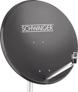 Schwaiger Schwaiger SPI996.1 Antenna SAT 80 cm Materiale riflettente: Acciaio Antracite