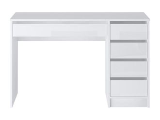 VENTE-UNIQUE.COM Escritorio tradicional melamina blanco