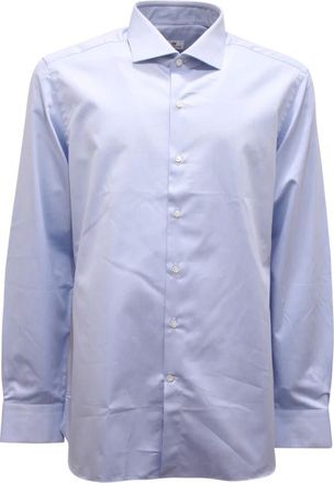 Sonrisa Formal Shirts, male, Blue, Size: L Superior Shirt Made in Italy