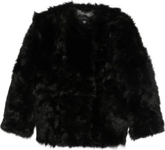 Soft Goat Shearling Coat