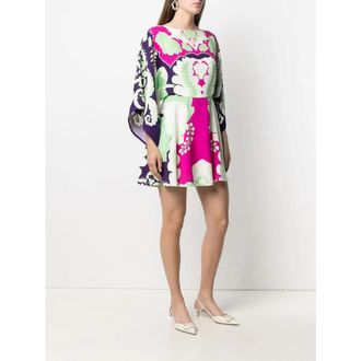 Valentino Garavani World Arazzo-Print Mini Dress