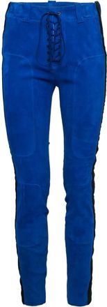 Ben Taverniti Pantaloni con lacci - Blu