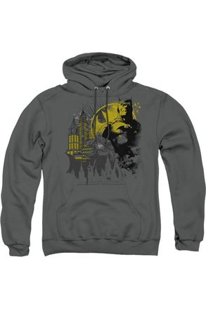 Gildan Batman The Dark City Adult Pull Over Hoodie / Hooded Sweatshirt