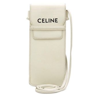Celine White Leather Shoulder Bag (Pre-Owned)