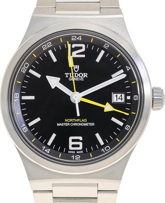Tudor Northflag GMT Automatic Chronometer Black Dial Watch M9140G1A0U-0001