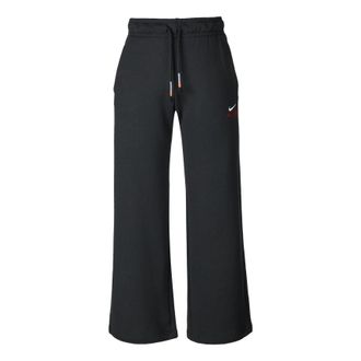 Nike (WMNS) Nike NSW LNY Fleece Wide Leg Pants Black IQ3829-010