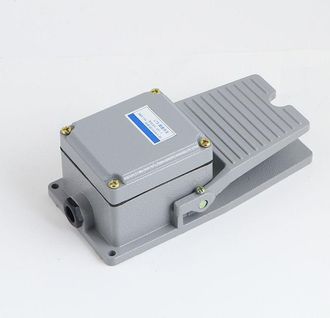 OEM Interruptor De Pie - Interruptor De Pie, Carcasa De Aluminio Antideslizante, Pedal Moment&aacute;neo, Contactos Plateados Lt3