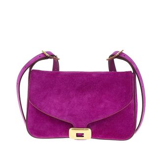 Balenciaga Suede leather medium Clicca shoulder bag Woman One Size