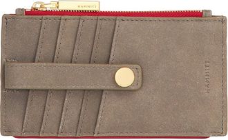 Hammitt Hammitt 210 West Pewter Brushed Gold Red Zip