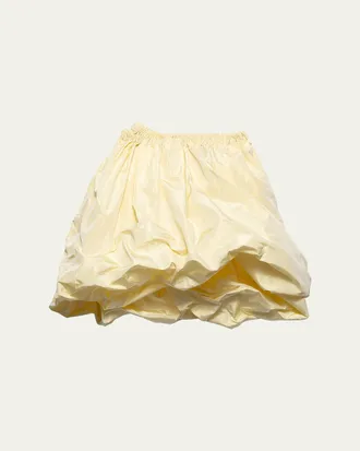 Prada Silk Taffeta Balloon Skirt