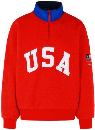 Polo Ralph Lauren Red Polyester Fleece