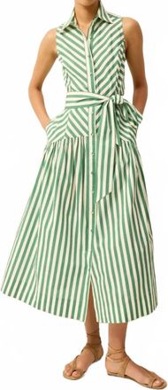 Marie Oliver Adalyn Midi Dress In Verdure