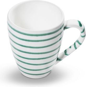 Gmundner Keramik Gmundner Keramik - Taza De Desayuno Flameada Verde Max 0,3 Litros