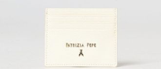 Patrizia Pepe Portacarte di credito in pelle a grana