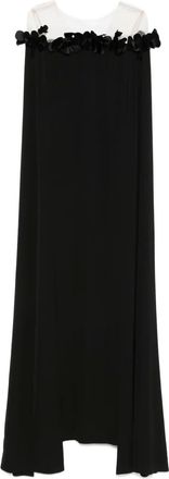 Cristallini Abito lungo Adelaida - Nero