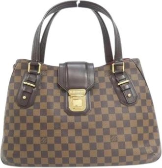 Louis Vuitton Pre-owned N48108 Handtas - Dames - Vintage Handtas - Bruin - ONE Size - Vintage