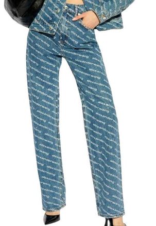 Alexander Wang Denim Printed Jeans Size 25/63