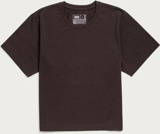 Bridge & Burn Recycled Boxy Tee in Truffle at Nordstrom, Size Xx-Large