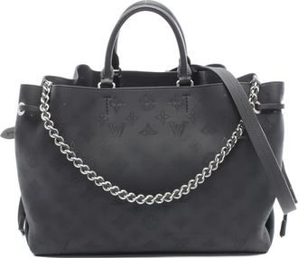 Louis Vuitton 2010s Bella leather tote bag - women - Calf Leather - One Size - Black
