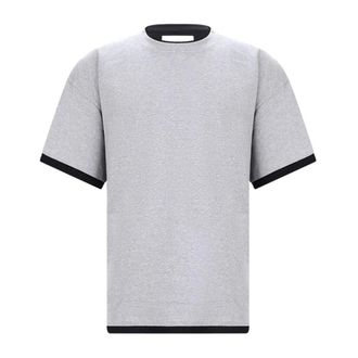 Jil Sander Heren, Tops, Grijs, Maat: L