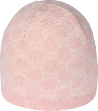 Gucci Accessoires, unisex, Roze, M, Beanies