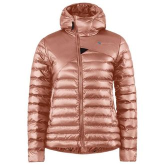 Kl&auml;ttermusen Lopt Daunenjacke f&uuml;r Damen | rosa/braun