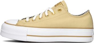Converse Gele Hoge Sneakers Chuck Taylor All Star Lift Platform - Dames - Sneakers - Geel - 37 1/2 EU - Schoenen