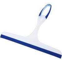 OEM Escobilla De Ducha (1 Unidad), Escobilla De Pl&aacute;stico Azul Para Ventanas, Espejos Y Duchas, Pr&aacute;ctico Limpiador De Ba&ntilde;o - Crezuo