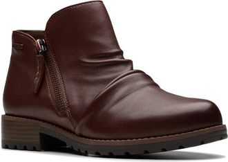 Clarks Nissini Top Wp Leather Bootie