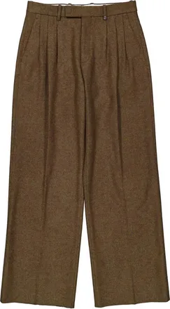 Burberry Brushed Wool Tailored Trousers, Brand Size 48 ( Waist Size 32.7 )