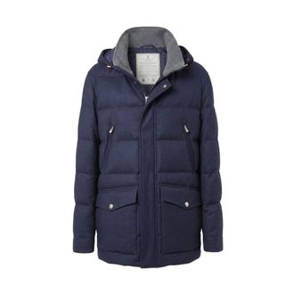 Brunello Cucinelli Hombre, Chaquetas, Azul, Talla: 2XL