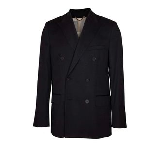 Golden Goose Heren, Jassen, Zwart, Maat: M Wol