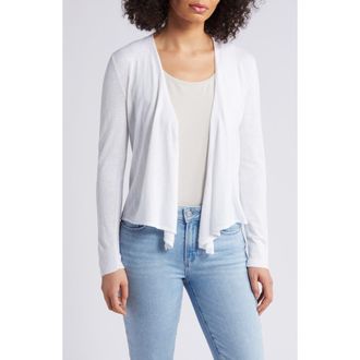 Nic+Zoe All Year 4-Way Convertible Cardigan in Paper White at Nordstrom Rack, Size Xx-Large
