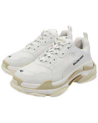 Balenciaga Mens Polyester Triple S Sneaker (Authentic Pre-Loved)