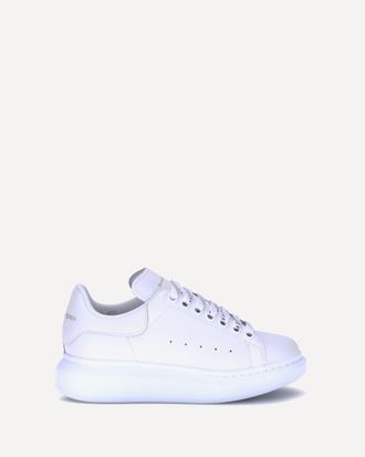 Alexander McQueen Leather Sneakers Female 38.5