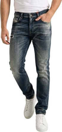 Diesel Blue Mid Rise Jeans