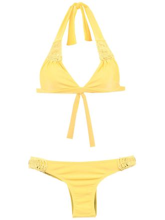 Amir Slama bikini-set met triangel-top - Geel