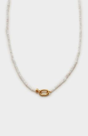 Katie Loxton Moonstone Necklace in Gold at Nordstrom, Size 16