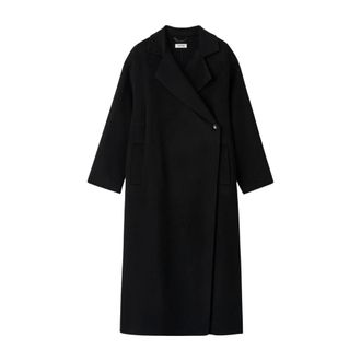 Soft Goat Mujer, Abrigos, Negro, Talla: M