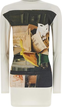 Issey Miyake Womens Street View Blouse