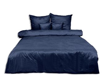 OEM Ropa De Cama Damasco, Rayas 1cm (160x200-1.70x80-2)