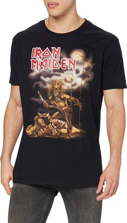 Iron Maiden Mens Sanctuary Short Sleeve T-Shirt, Black, X-Large