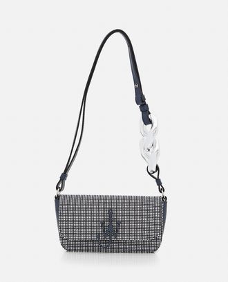 J.W.Anderson Anchor Denim Strass Bag